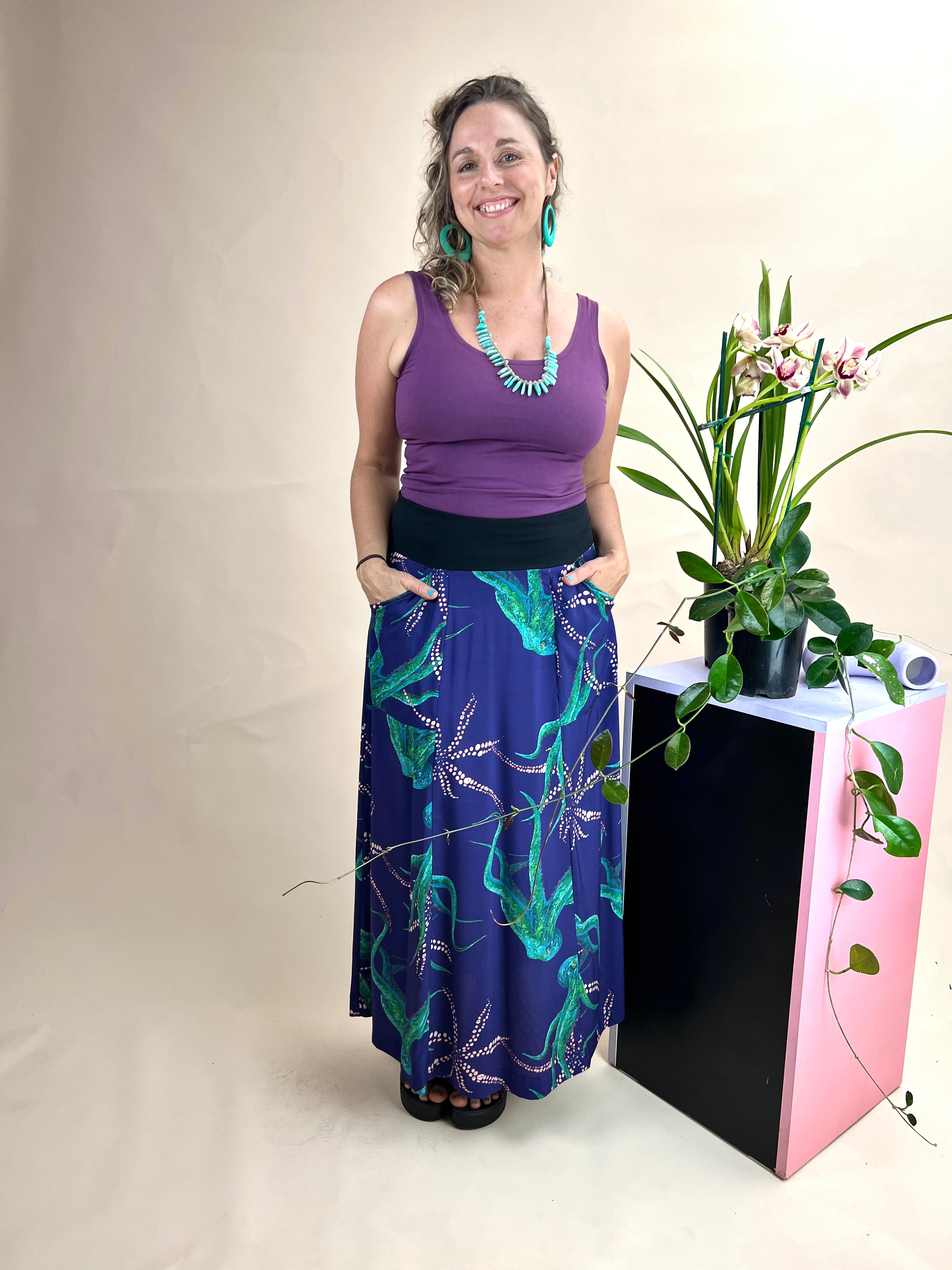 Casuarina Skirt Long - Spooktipus