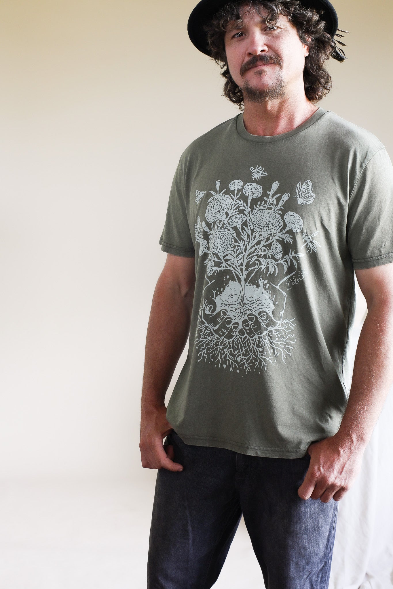 Organic Cotton Unisex Tee - Reciprocity Print