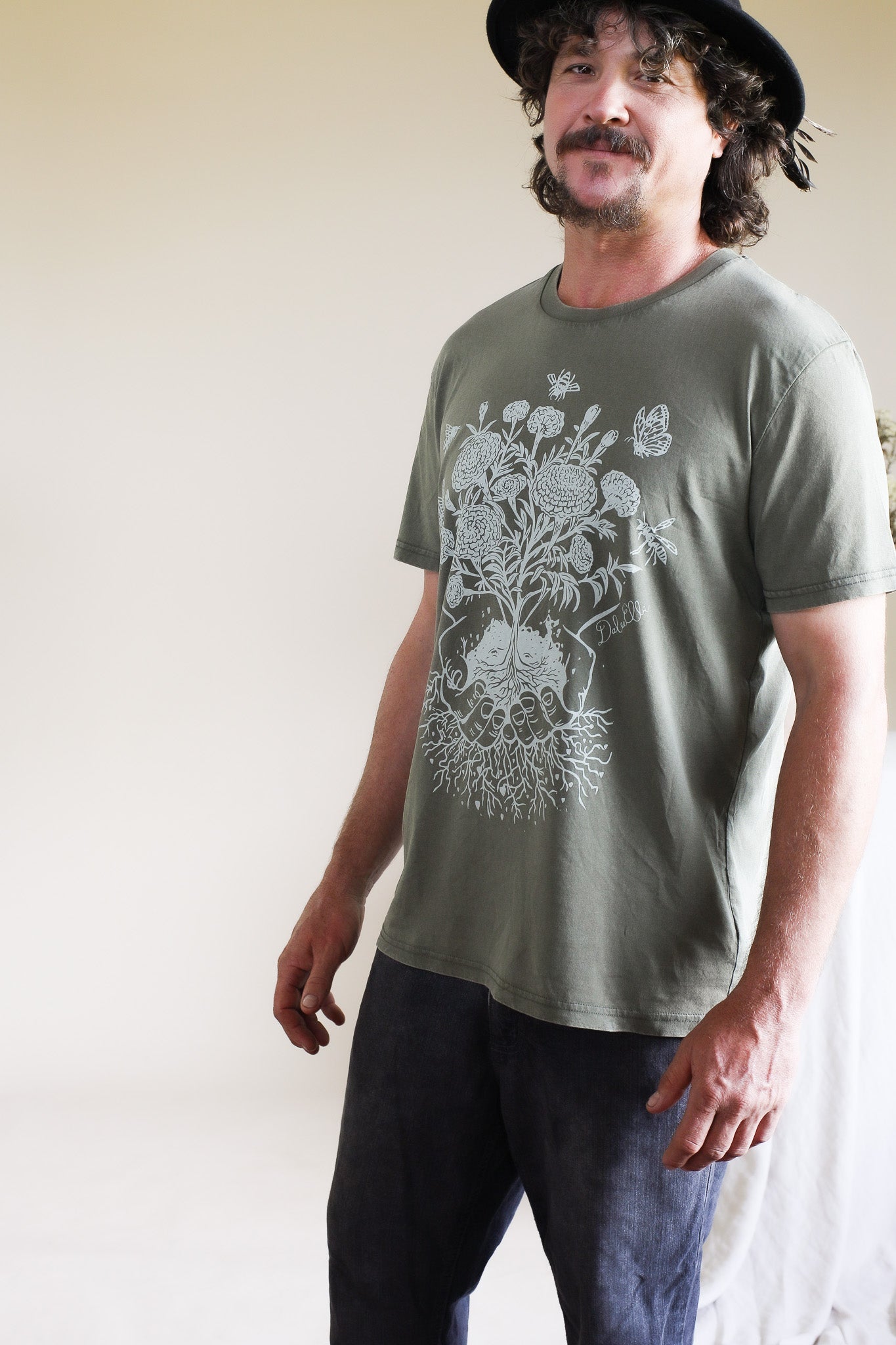 Organic Cotton Unisex Tee - Reciprocity Print