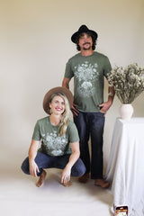 Organic Cotton Unisex Tee - Reciprocity Print