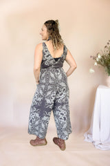 Wide Leg Jumpsuit - Nightwalk Print