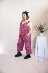 Wide Leg Jumpsuit - Self Care Print